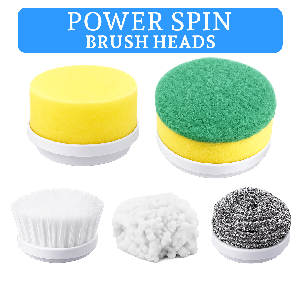 5Pcs Power Spin Brush Heads