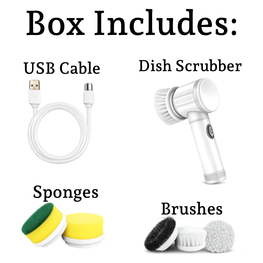 Power Spin Cordless Dish Scrubber