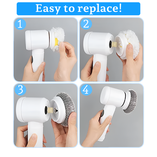 5Pcs Power Spin Brush Heads